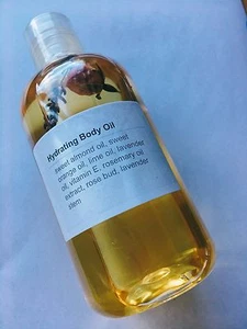 Hydrating Body Oil 250ml - Natural nourishing oils with no chemicals - Picture 1 of 7