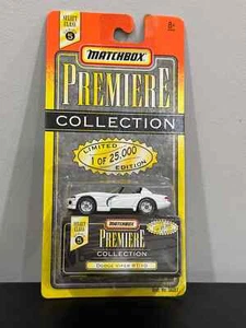 1998 Matchbox Premiere Contemporary Collection Dodge Viper RT/10 White - Picture 1 of 1