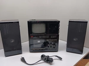 Vintage 1985 Emerson Ghettoblaster XLC-556 tragbares TV AM/FM Radio EINSCHALTEN/TEILE/REPARATUR - Bild 1 von 17