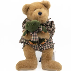 Boyd's James Bear & Malachi Frog (serie JB Bean) 1998 14" alto #1364 - vintage - Foto 1 di 4