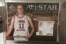 2003-04 SP Game Used All-Star Apparel Zydrunas Ilgauskas #ZI-AS Game Used Jersey