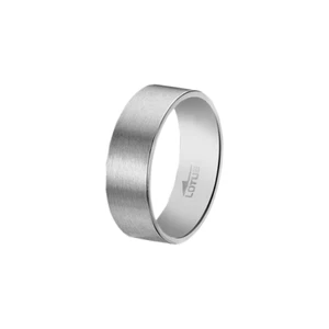 Anello Uomo Lotus Style LS2397/3/126 In Acciaio Satinato Tipo Fascia Misura 26 - Foto 1 di 3