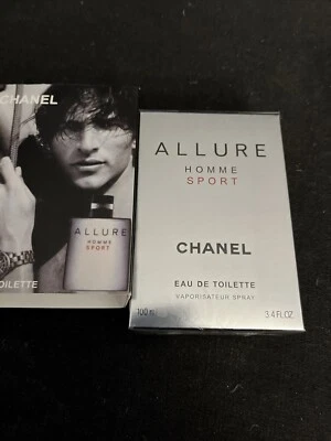 ALLURE HOMME SPORT EDT SPRAY DE COLONIA 3,4 OZ PARA HOMBRES POR CHANEL NUEVO EN CAJA Foto 1 de 4