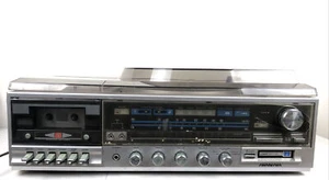 Soundesign Gray Record Turner 2 Cassette Player AM/FM 6840 - NOT WORKING PARTS - Picture 1 of 12