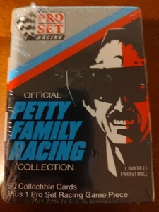 1991 PRO SET RACING ~ OFFIZIELLE RICHARD PETTY FAMILY SAMMLUNG ~ VERSIEGELTES KARTENSET - Bild 1 von 2