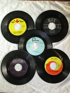 45 RPM Records Peter & Gordon, Ramrods, New Vaudeville, John Preston Dickie Good - Picture 1 of 12