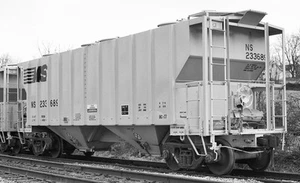 HO159 - Calcomanías Norfolk Southern Covered Hopper Clase HC-77 - Calcomanías a escala de carcasa - Imagen 1 de 1
