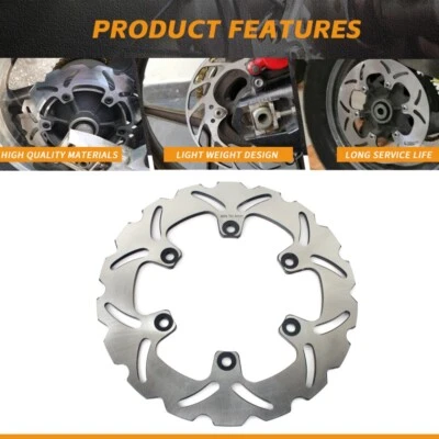 Rear Brake Disc Rotor for Ducati Monster 400 600 620 696 750 800 900 1000 1100 - Image 1 of 4
