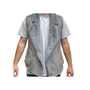 French connection suede Gray vest - Picture 1 of 3