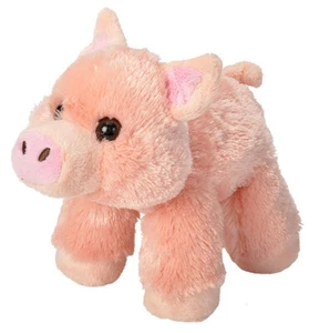 Hug'ems CERDO Enormes peluche animal 8"/20cm juguete de felpa suave Wild Republic - NUEVO - Imagen 1 de 3
