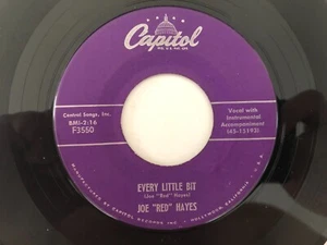 '56 Rockabilly Bop 45 JOE RED HAYES Every Little Bit CAPITOL hear - Bild 1 von 2