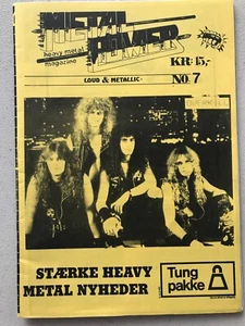 Metal Power Fanzine #7-MOTÖRHEAD-MEGADETH-HELLOWEEN-MANOWAR-ONSLAUGHT-CORONER - Picture 1 of 4