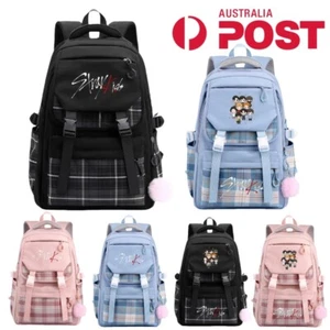 Kpop Stray Kids Backpack Rucksack Cartoon Book School Bag Travel Waterproof Gift - Imagen 1 de 16