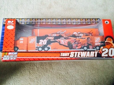 Tony Stewart Autographed Winner’s Circle NASCAR Hauler Tin Set 1:64 - Image 1 of 4