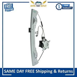 New Rear Power Window Regulator w/ Motor Driver Side For 2002-2010 Ford Lincoln - Picture 1 of 4