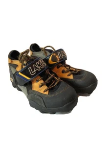 Lake Mountain Bike Cycling Shoes Black Orange Shimano SH55 Clips EU 36 US 5 - Picture 1 of 10