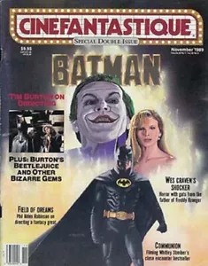 1989 November CINEFANTASTIQUE Magazine Double Issue / Batman Movie - Used - Picture 1 of 1