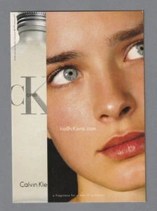 Carte publicitaire format carte postale - One de Calvin Klein recto verso - Picture 1 of 2