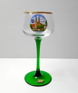 Vintage Bockling Neudenau Weinglas Deutsch Neuruppin Souvenir Reise - Bild 1 von 7