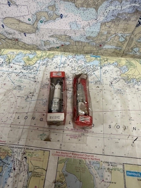 Champion pack of 2 #RV15YC Copper Plus Resistor Spark Plug. - Image 1 of 1