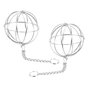  2 Pieces Futterautomat Geflügel Edelstahl Vogelhäuschen Vogelkäfighänge -Feeder - Bild 1 von 12