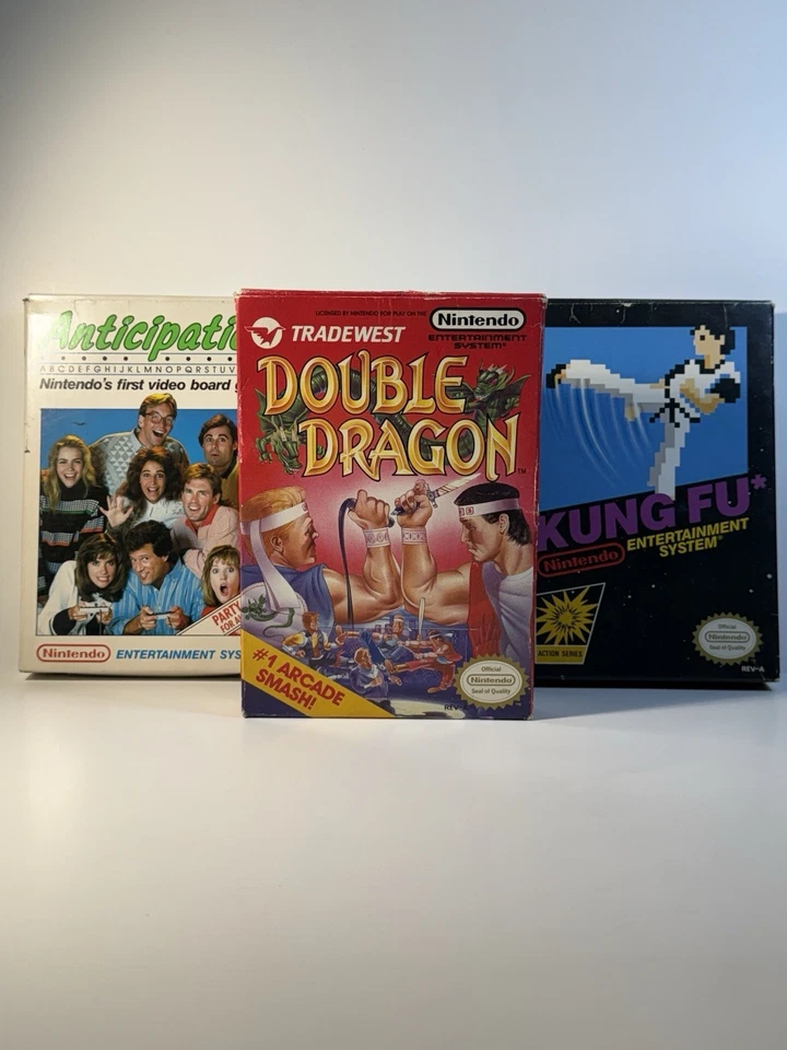 Lote Juegos Nintendo NES - CIB - Double Dragon - Kung Fu - Anticipación Foto 1 de 4