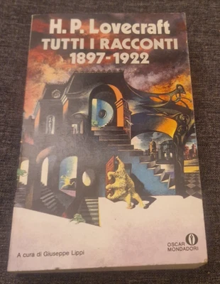 TUTTI I RACCONTI 1897 - 1922 LOVECRAFT H. P. MONDADORI 1989 OSCAR NARRATIVA - Immagine 1 di 4