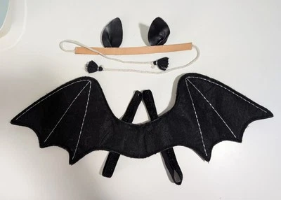 Kit de disfraz de murciélago Meri para niños pequeños usado Foto 1 de 3