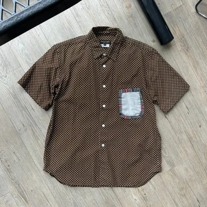 2009 Comme Des Garcons Homme Plus | Polka Dot Button Down Shirt sz S - Picture 1 of 6