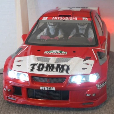 Vintage Tamiya 1/10 Mitsubishi Lancer Evolution VI WRC Tommi Makinen Body Shell - Image 1 of 4