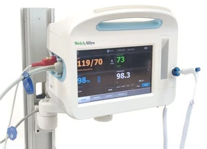 Welch Allyn Connex Vital Signs Monitor 6000 65MTXX WIFI SpO2 con supporto a parete Assy - Foto 1 di 9