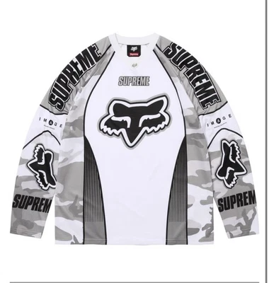 Fox Supreme DMX Jersey White Cam Size 2X - Image 1 of 4