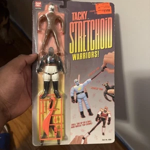 1988 Bandai Tacky Stretchoid Warriors Arnie Factory Sealed New In Package - Picture 1 of 2
