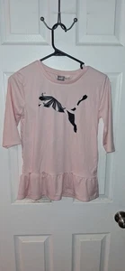 Puma Girls Pink Dress Size Large 12-14 - Picture 1 of 2