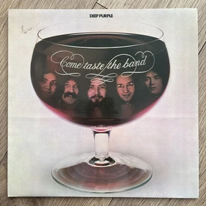 Deep Purple Come Taste The Band EX/EX+ 1st UK Press Vinyl LP A-1U/B-1U 1975 - Picture 1 of 11