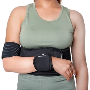 Clavicle Collar Left/Right Shoulder Immobilizer Arm Sling Elastic Brace USA - Picture 1 of 36