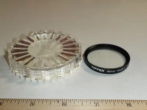Tiffen 46mm Haze-1 Filter / Lens with Tiffen Case - Picture 1 of 7