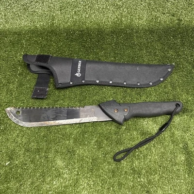 CUCHILLO DE CAZA GERBER SURVIVAL 4660720E1 con fundas 19" de largo Foto 1 de 4