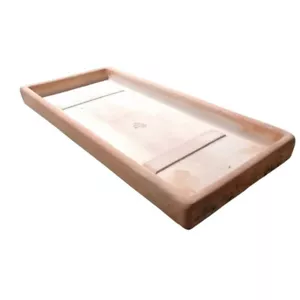 Sottovaso rettangolare in terracotta toscana x vaso fioriera cassetta giardino - Foto 1 di 9