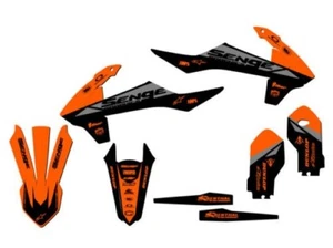 2018-2023 SX 85 BINARY Orange Senge Graphics Kit Compatible with KTM - Picture 1 of 10