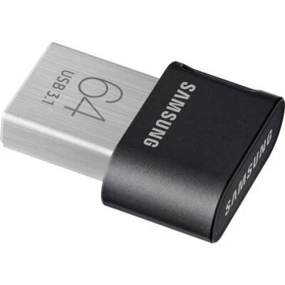 Samsung FIT Plus USB-Stick 64 GB Schwarz MUF-64AB/APC USB-A (USB 3.2 Gen 2) - Bild 1 von 3