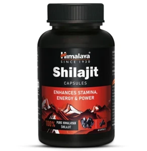 Himalaya Shilajit 60 capsule - Resina di qualità superiore per aumentare la vitalità energetica - Foto 1 di 6