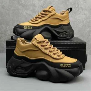 Zapatos de diseño estilo hombre otoño invierno cómodos para hombre plataforma gruesa zapatillas - Imagen 1 de 19