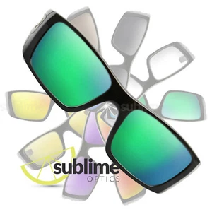 POLARIZED Metallic Green Replacement Lenses For Oakley Fuel Cell ~ Jade OO9096 - Picture 1 of 5