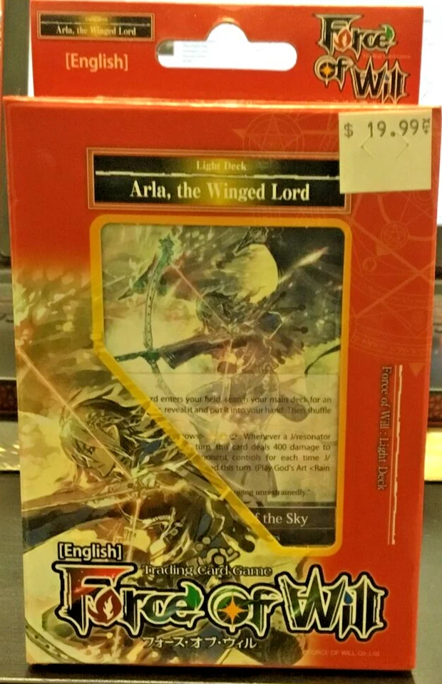 *Force of Will Alice Cluster Light Arla The Winged Lord Starter Deck - Image 1 of 1