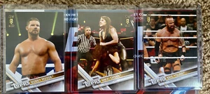 NIKKI CROSS ERIC YOUNG BOBBY ROODE TOPPS NXT WWE Wrestling Card NM 1st NXT CARD - Picture 1 of 2