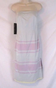 Anne Klein Women Strapless Sheath Dress Pastel Blue Stripe Sz 2 Evening CB87E - Picture 1 of 8