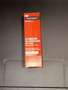 Neutrogena Stubborn Blackheads Daily Serum 1 oz (30 mL) Exp. 12/2025 - Picture 1 of 3