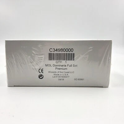 MTG Magic the Gathering Dominaria Premium Foil MOL Complete Set Sealed MTGO - Image 1 of 2