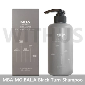 MBA MO.BAL.A Derma Scalp Black Turn Hair Shampoo 500ml - Fedex Tracking - Picture 1 of 1